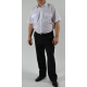 SPODNIE GARNITUROWE 290 g 100 % PE NIEBIESKI LAMPAS CZARNE